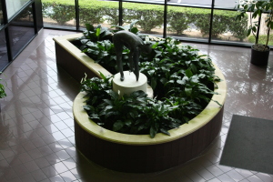 Lobby Planter Bed